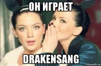 он играет drakensang