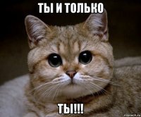 ты и только ты!!!