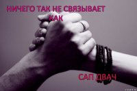 Ничего так не связывает как САП ДВАЧ