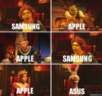 Samsung Apple Apple Samsung Apple ASUS