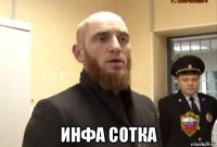  инфа сотка