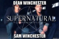 dean winchester sam winchester