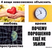 Почему Порошенко ещё не убили