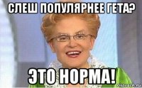 слеш популярнее гета? это норма!