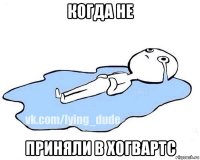 когда не приняли в хогвартс