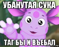 убанутая сука таг бы и въебал