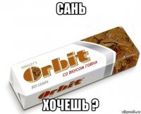 сань хочешь ?