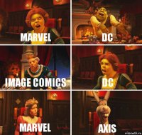 Marvel DC Image comics DC Marvel Axis