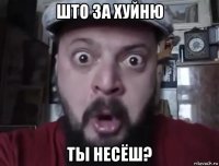 што за хуйню ты несёш?