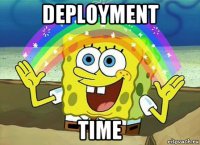 deployment time