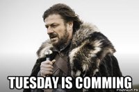  tuesday is comming