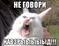 не говори навзрыыыыыд!!!