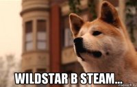  wildstar в steam...