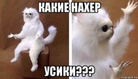 какие нахер усики???