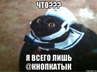 что??? я всего лишь @кнопкатык