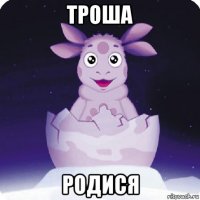 троша родися