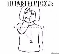 перед экзаменом: 