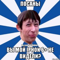 посаны вы мой iphon 6+ не видели?