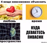 Куда деваетесь пивасик