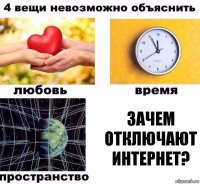 Зачем отключают интернет?