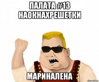 палата #13 наокнахрешетки мариналена