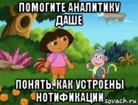 помогите аналитику даше понять, как устроены нотификации