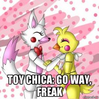  toy chica: go way, freak