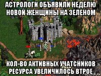 астрологи объявили неделю новой женщины на зеленом кол-во активных учатсников ресурса увеличилось втрое