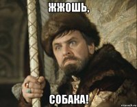 жжошь, собака!