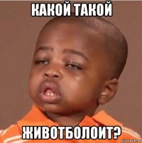 какой такой животболоит?