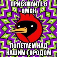 приезжайте в омск полетаем над нашим городом