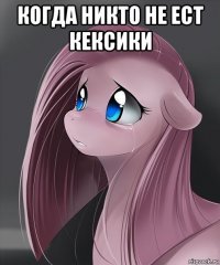 когда никто не ест кексики 