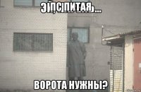 пс питая ворота нужны?