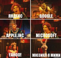 яндекс google apple.inc microsoft yahoo! Мюзикл я мими