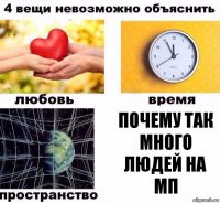 Почему так много людей на мп