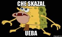 che skazal ueba