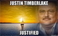 justin timberlake justified