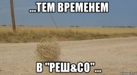 ...тем временем в "реш&со"...