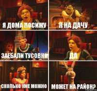 я дома посижу я на дачу заебали тусовки да сколько уже можно МОЖЕТ НА РАЙОН?