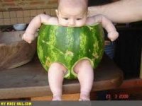 Создать мем Baby-Арбуз