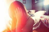 Создать мем Ей 13 лет она сидит пьет кофе курит и думает о нем