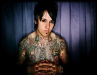 Создать мем Papa roach джекоби шеддикс тату