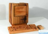 Создать мем Wooden pc
