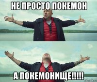 не просто покемон а покемонище!!!!!