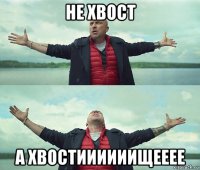 не хвост а хвостиииииищееее