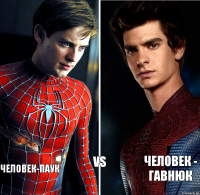 vs Человек - гавнюк Человек-паук