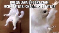 когда lana brooks (зам. основателя) сняла основателя 