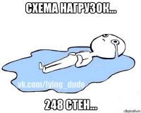 схема нагрузок... 248 стен...