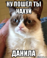 ну пошёл ты нахуй данила