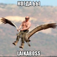 когда ьы laikaboss